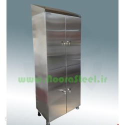 کمد استیل چهار درب مدل Steel wardrobe 4 - 1